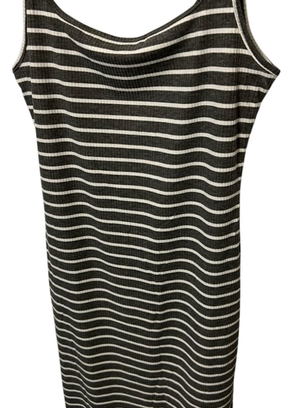 Striped Black and White Tank Dress Bundle - Picture 2 of 4